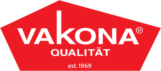 Логотип Vakona, заснована в 1969 році
