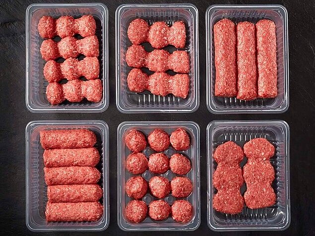 Продукти з фаршу в упаковці